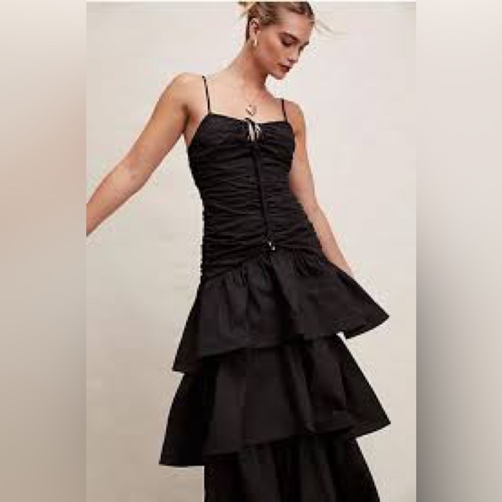 Free People by ELLIATT Aspen Maxi Dress - Black